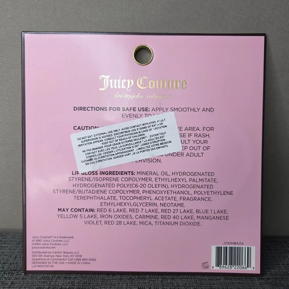 Juicy Couture Rose & Raspberry Lip Gloss Duo - Picture 4 of 4